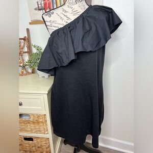A New Day One Shoulder Ruffle Dress